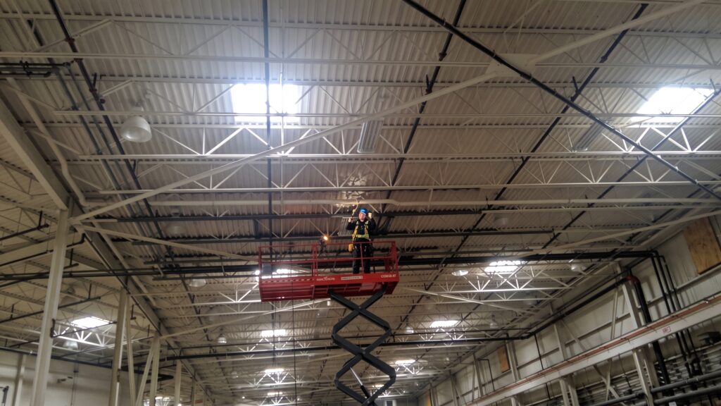 After hours installs for industrial settings